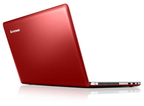14-дюмовый ноутбук U410, красный