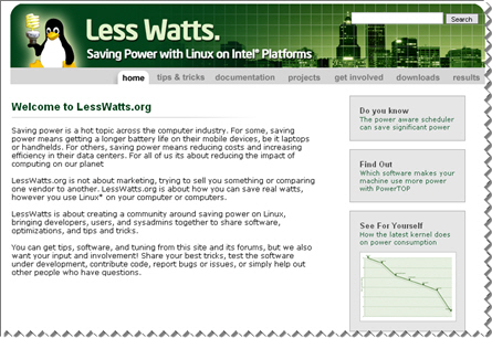 IDF: открытый проект снижения энергопотребления систем под ОС Linux