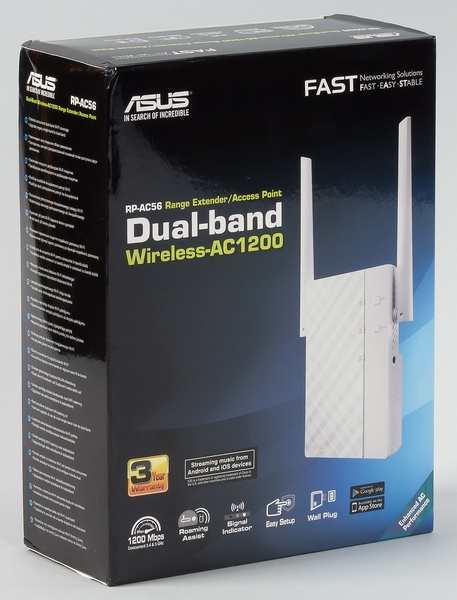 Упаковка Asus RP-AC56