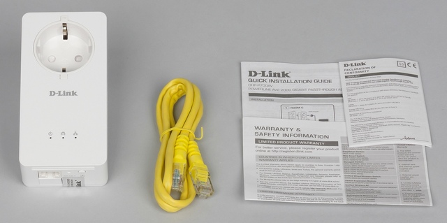 Комплект поставки D-Link DHP-P700AV