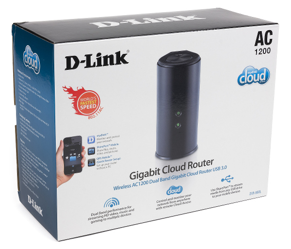 Упаковка D-Link DIR-860L