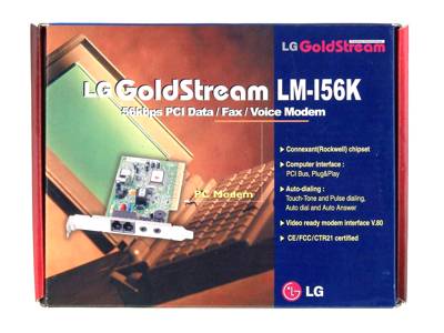 LG GoldStream LM-I56K: Box