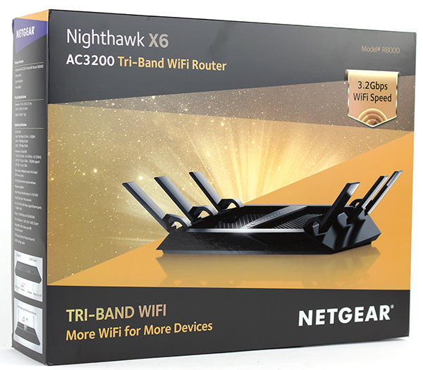 Упаковка Netgear R8000