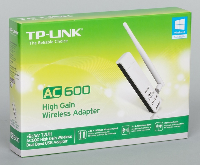 Упаковка TP-Link Archer T2UH