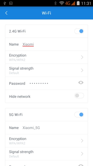 Мобильное приложение Xiaomi Mi Wi-Fi Mini