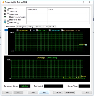 Режим простоя Asus VivoMini UN65