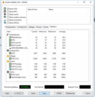 Режим простоя Asus VivoMini UN65