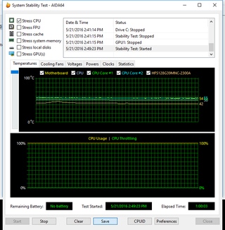 Режим простоя Asus VivoMini UN65