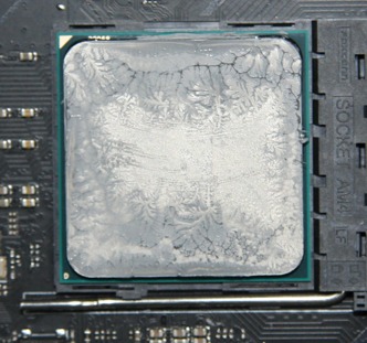 NH-U12S SE-AM4, распределение термопасты