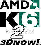 AMD-K6-2 Processor with 3DNow! Technology