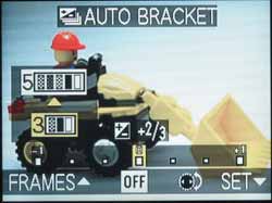 Меню Panasonic DMC-LC1