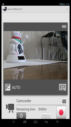 Видеокамера Canon Legria Mini X