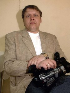 Виталий Вертяков с камерой Sony