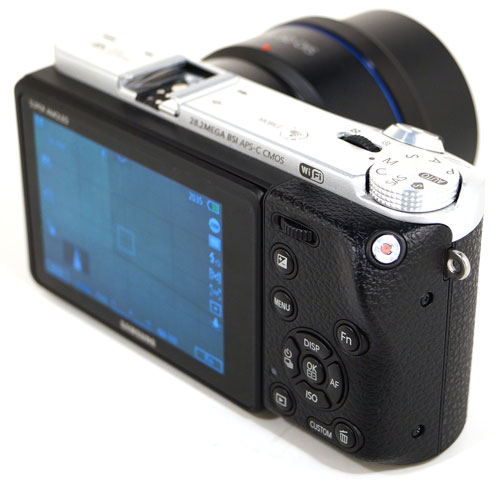 Видеосъемка фотоаппаратом Samsung NX-500