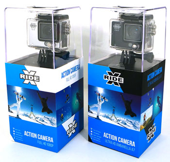 Экшн-камеры X-Ride Ultra HD и X-Ride Full HD