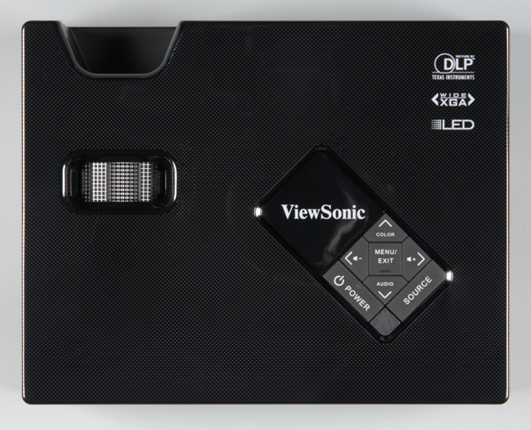 DLP-проектор ViewSonic PLED-W800, вид сверху