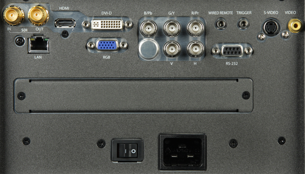 Проектор Vivitek D8800, интерфейсы