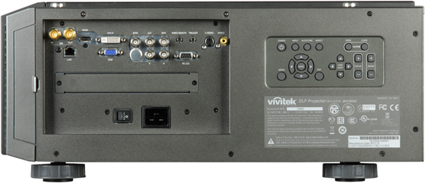 Проектор Vivitek D8800, левая поверхность