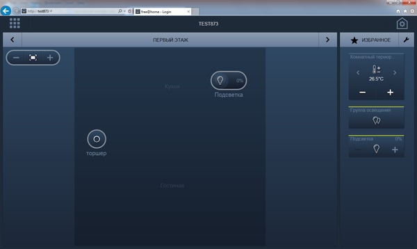 Управление системой ABB free@home