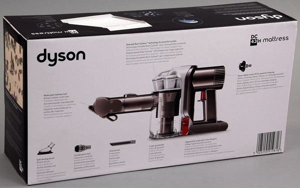 Пылесос Dyson DC43H Mattress, коробка