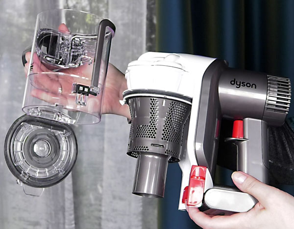 Пылесос Dyson DC43H Mattress, пылесборник