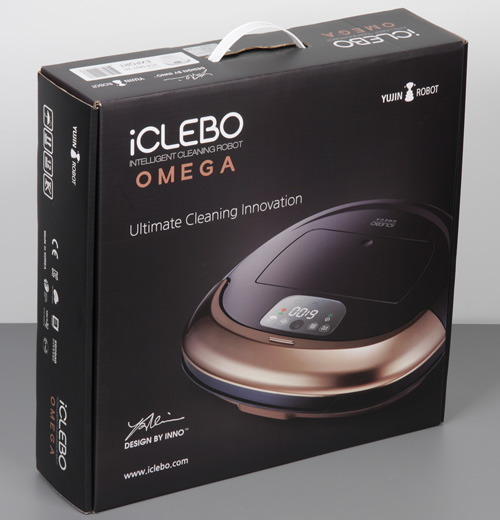 iClebo Omega, коробка