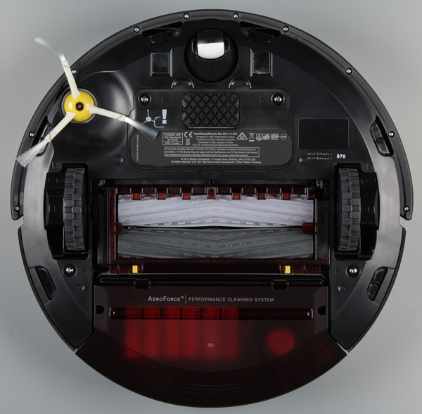 робот-пылесос iRobot Roomba 870, вид снизу