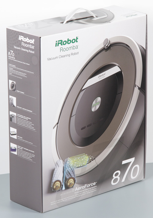 робот-пылесос iRobot Roomba 870, коробка