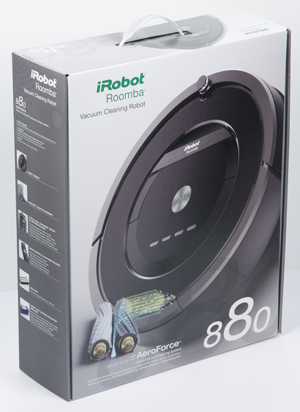 Робот-пылесос iRobot Roomba 880, коробка