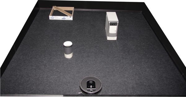 робот-пылесос iRobot Roomba 960, тест уборки