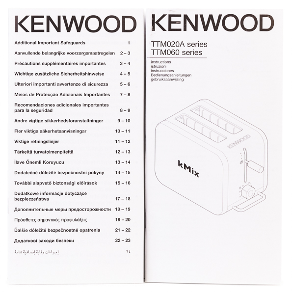 тостер Kenwood kMix TTM020А