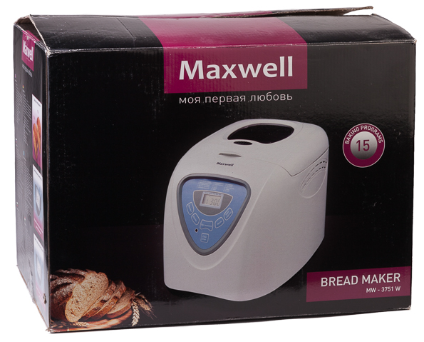 Хлебопечь Maxwell MW-3751W