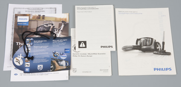Пылесос Philips PowerPro Ultimate (FC9912). Документация.