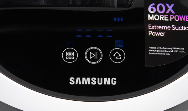 Samsung Powerbot SR20H9050U, контрольная панель