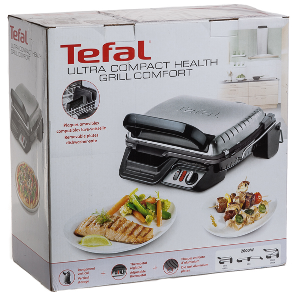 контактный электрогриль Tefal Ultra Compact Health Grill Comfort GC306012