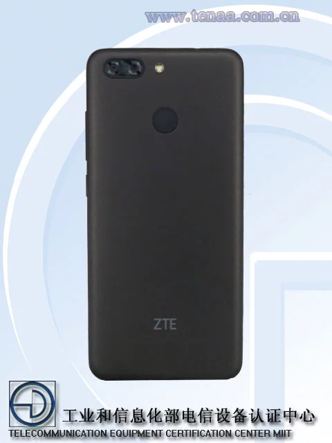 Смартфон ZTE V0920 получил сдвоенную камеру и полноэкранный дизайн
