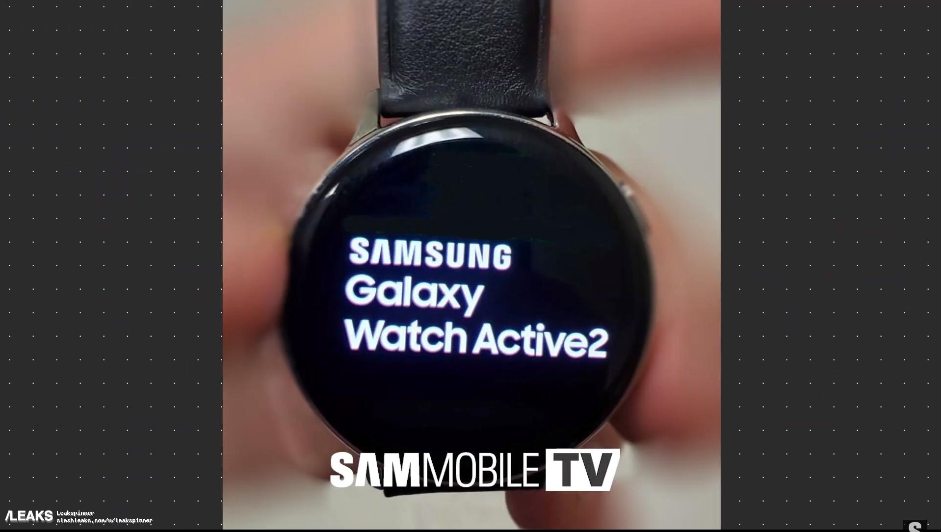 Так выглядят часы Самсунг Galaxy Watch Active 2