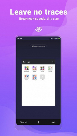 Xiaomi выпустила лёгкий браузер с функцией экономии трафика для всех желающих