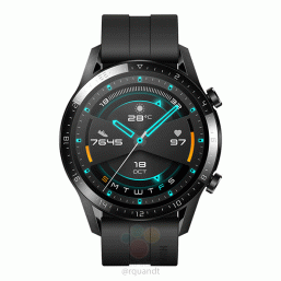 «Осторожное» обновление. Официальные изображения и характеристики умных часов Huawei Watch GT 2 утекли в сеть