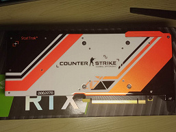 Вероятно, очень редкая GeForce RTX 2070 Super для фанатов CS:GO. Такие карты Nvidia дарила в рамках конкурса в Китае