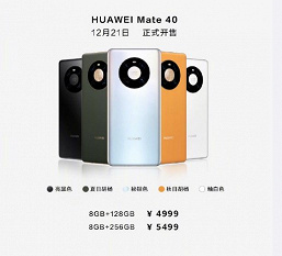 Смартфоны Huawei Mate 40 в Китае оказались намного дешевле, чем в Европе