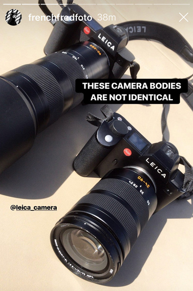Появились фотографии камеры Leica SL2