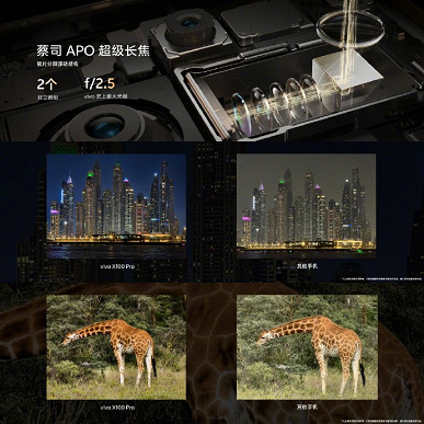 5400 мА·ч, 100 Вт, IP68 дюймовый датчик Sony IMX989, топовый объектив Zeiss APO и максимальная производительность. Представлен Vivo X100 Pro