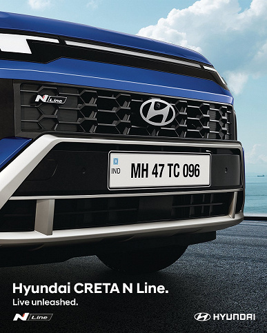 Представлена спортивная Hyundai Creta N Line 2024: 18-дюймовые колеса, 160 л.с., механическая коробка передач и «пиксельный» дизайн