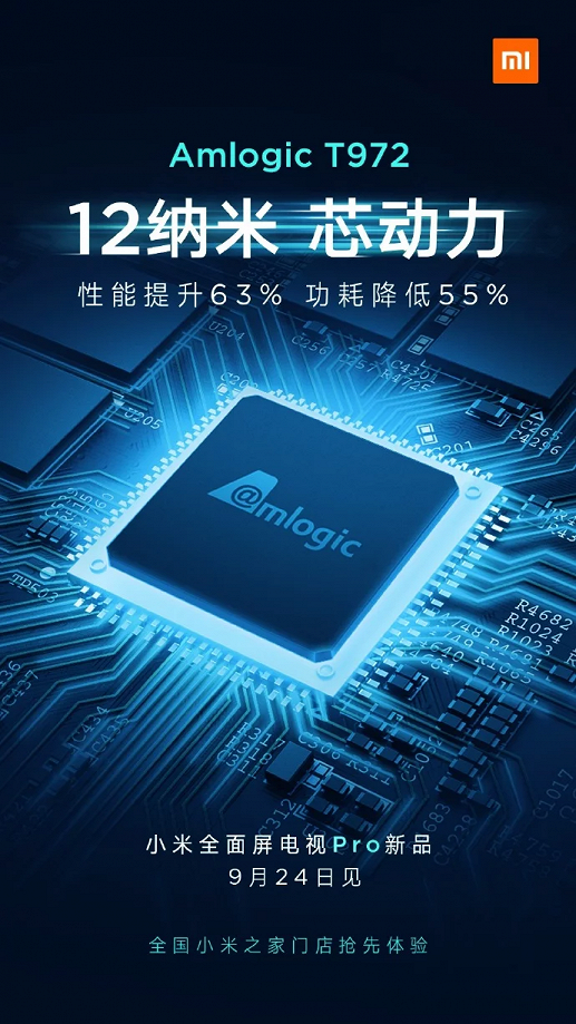 Наконец новая платформа! SoC Amlogic в Xiaomi Mi TV Pro на 63% быстрее предшественника