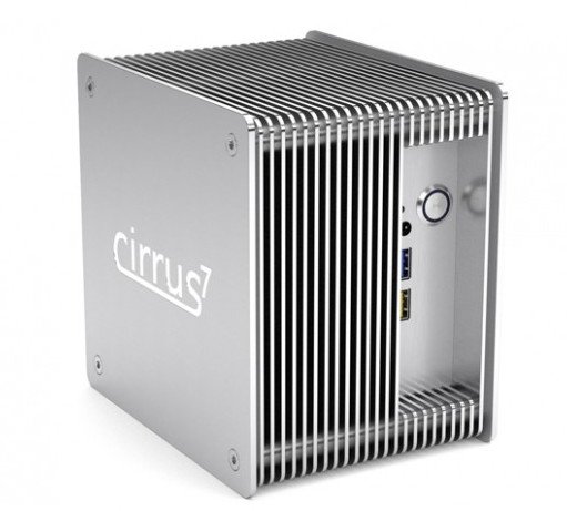 Мини-ПК cirrus7 Nimbini 2.5 однокристальной системе Intel Coffee Lake имеет пассивное охлаждение