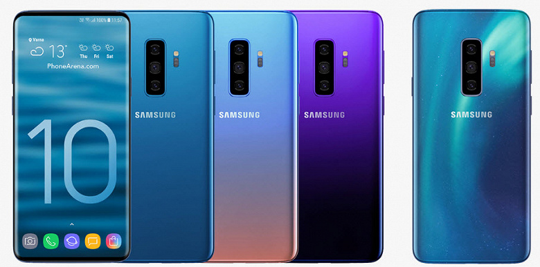 Галерея дня: Samsung Galaxy S10 и S10+ в сравнении с другими смартфонами Samsung и Apple