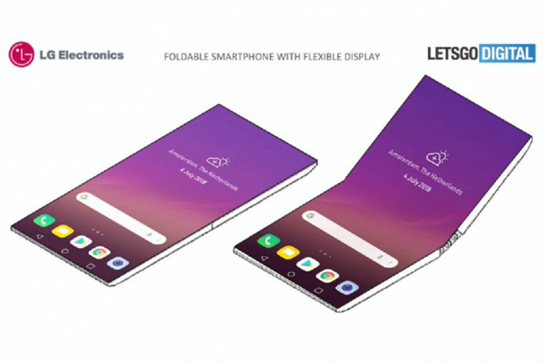 LG не успела подготовить сгибающийся смартфон к январской CES 2019