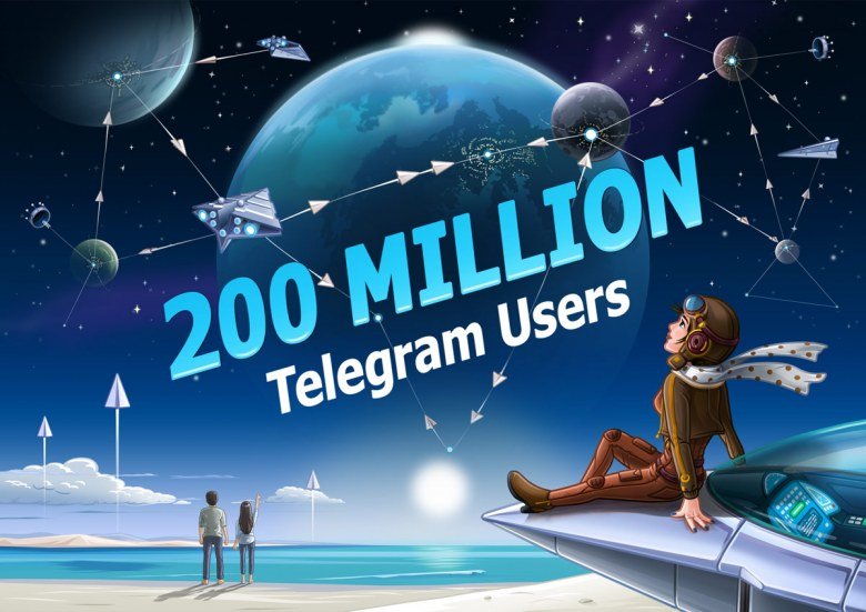 В Telegram уже более 200 млн активных пользователей