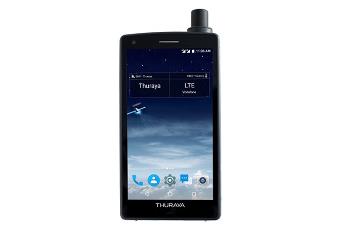 Thuraya X5-Touch — первый в мире спутниковый смартфон